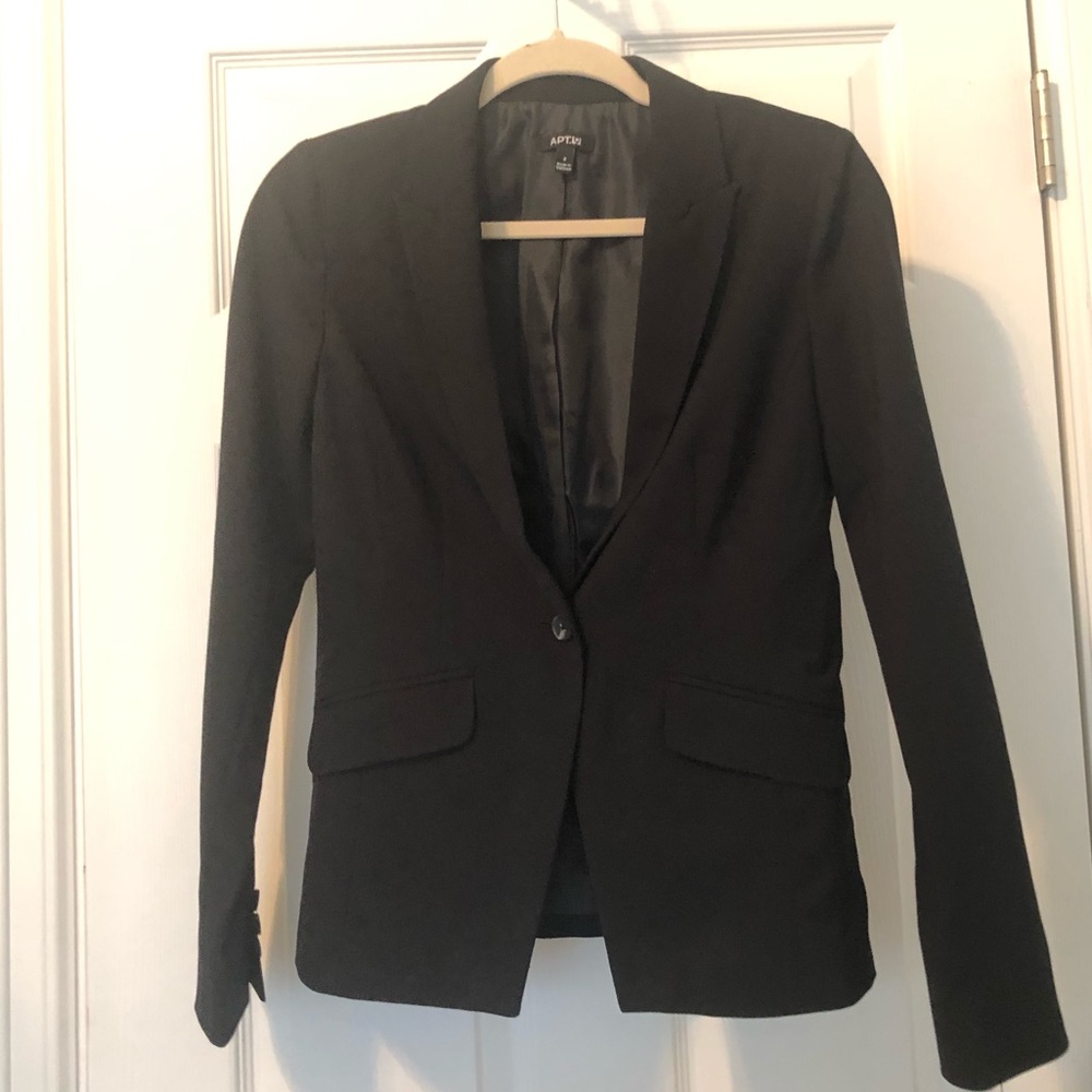 Black women’s blazer.